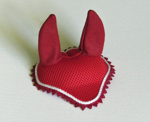 Ear bonnet red