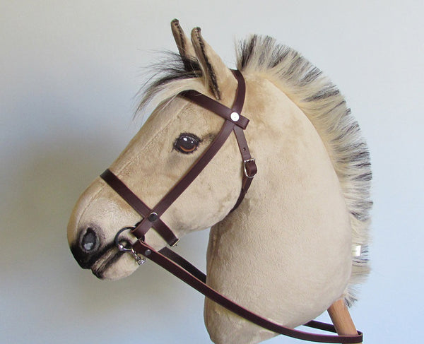 Fjord Hobby Horse with removable leather bridle