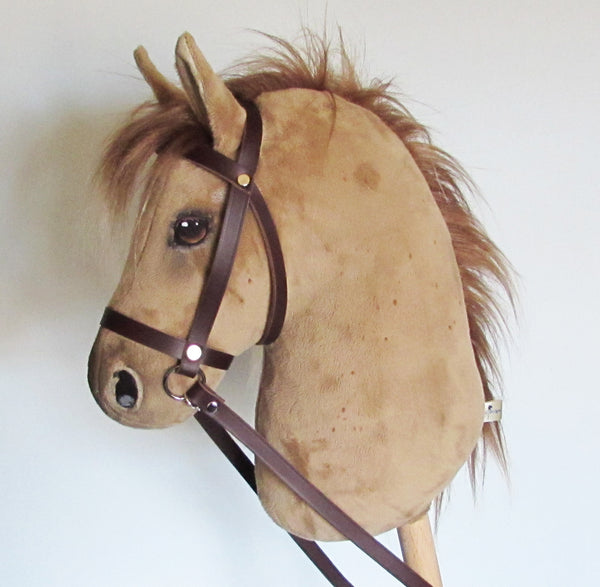 Strawberry roan medium horse