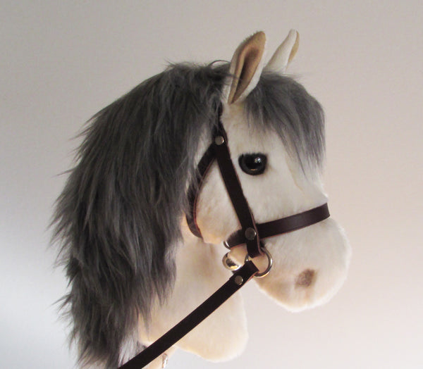 White hobby horse - for ages 1-4
