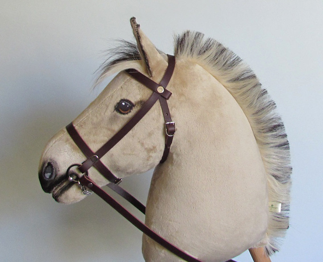 Fjord Hobby Horse with removable leather bridle