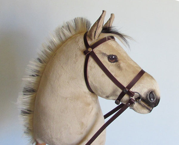 Fjord Hobby Horse with removable leather bridle